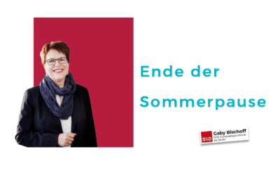 Die Sommerpause ist vorbei!