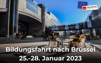 Bildungsfahrt nach Brüssel 25.-28. Januar 2023