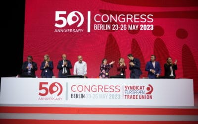 50 Jahre Europäischer Gewerkschaftsbund
